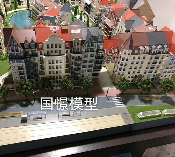 定西县建筑模型